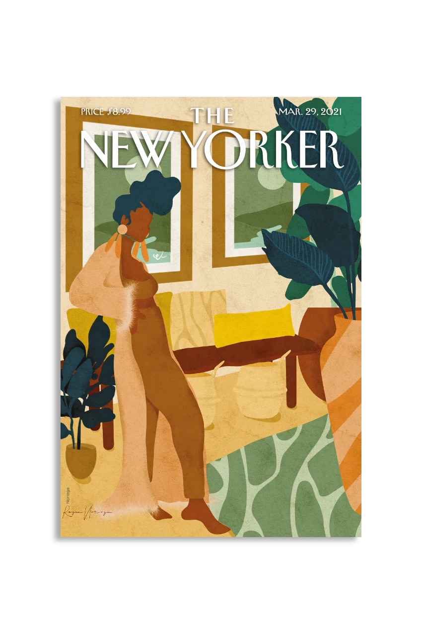 Akustikbillede med The NewYorker-motiv nr. 14