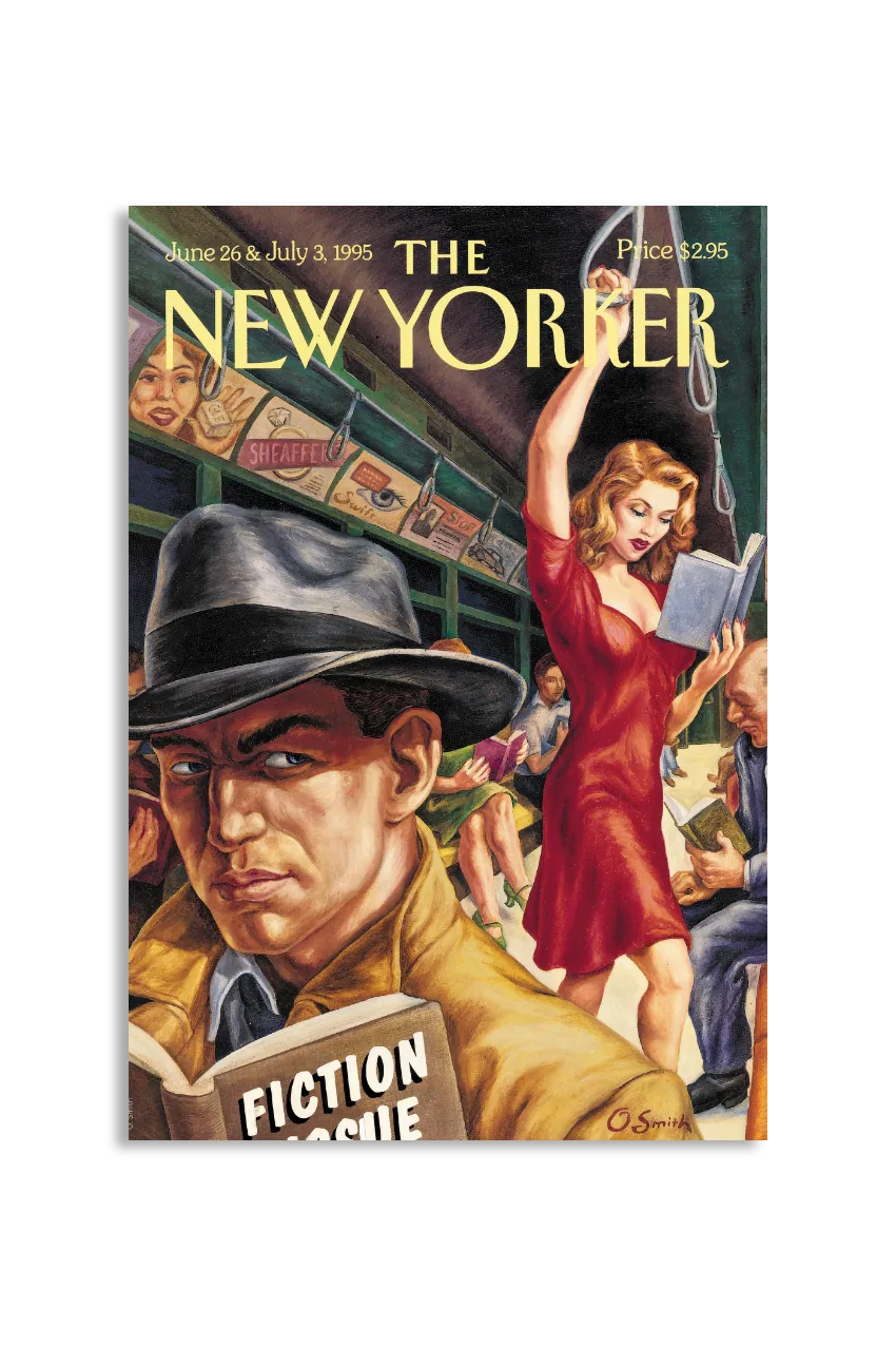 Akustikbillede med The NewYorker-motiv nr. 55