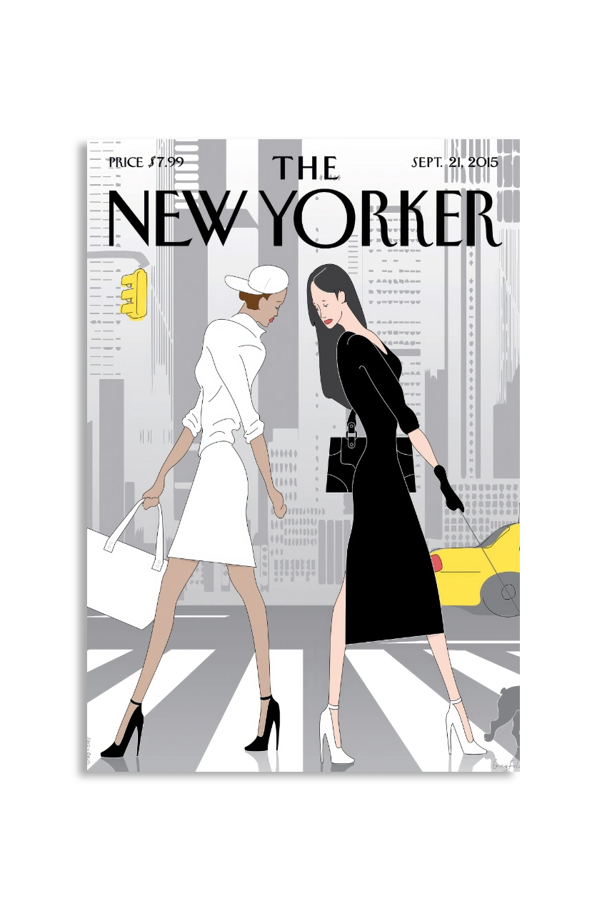 Akustikbillede med The NewYorker-motiv nr. 80