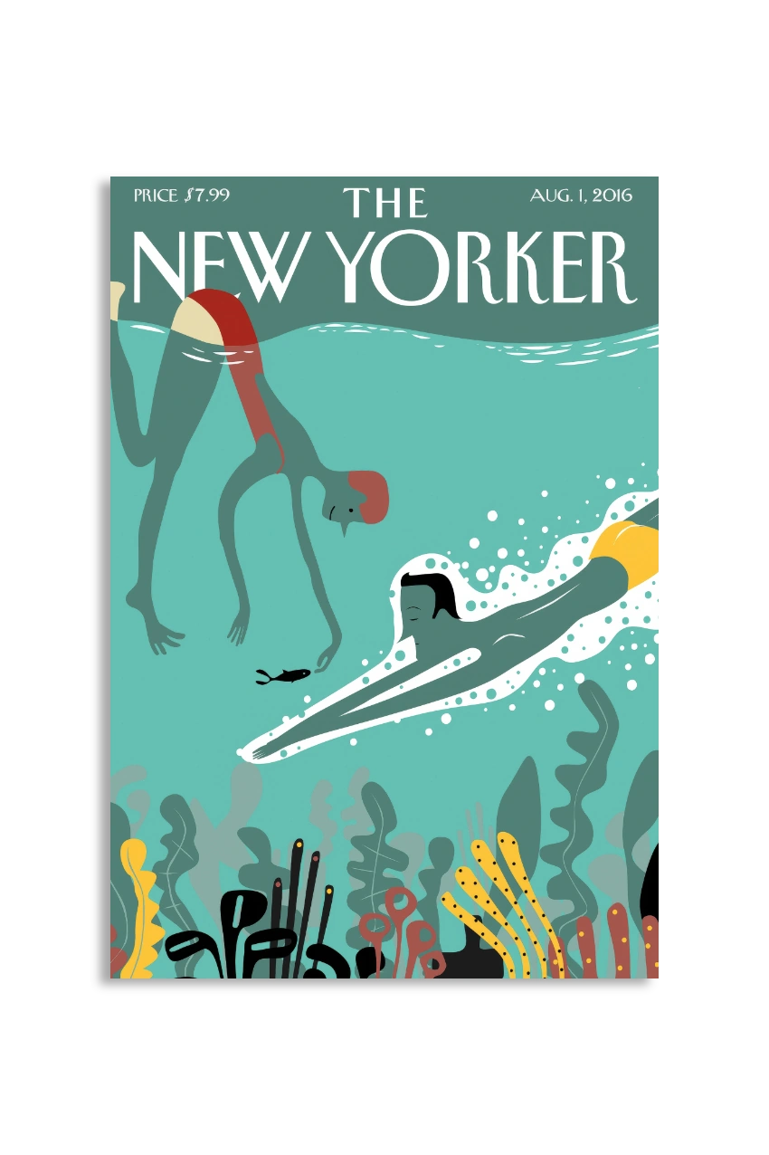Akustikbillede med The NewYorker-motiv nr. 120