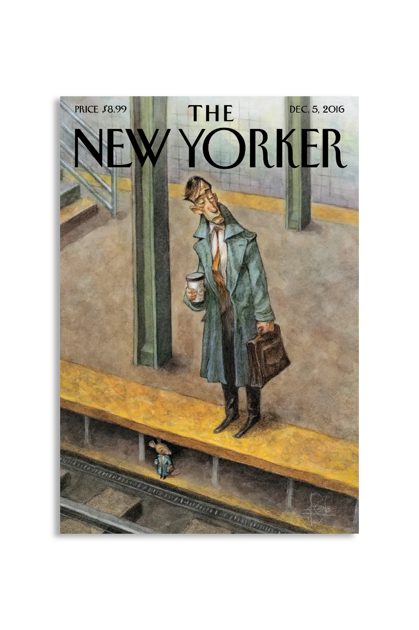 Akustikbillede med The NewYorker-motiv nr. 127