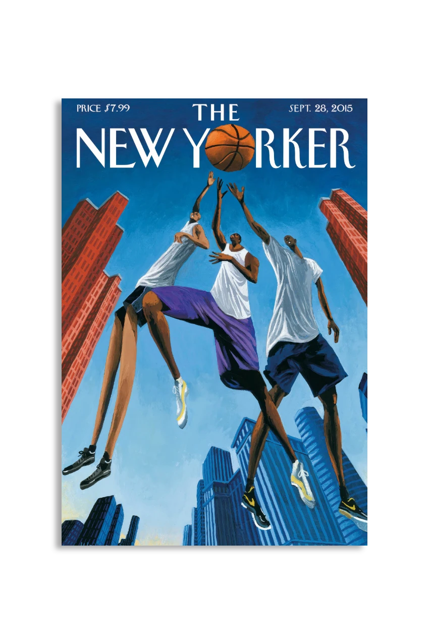 Akustikbillede med The NewYorker-motiv nr. 128