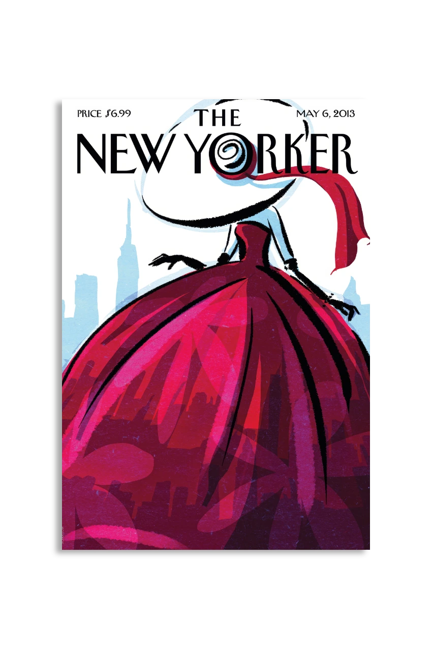 Akustikbillede med The NewYorker-motiv nr. 7