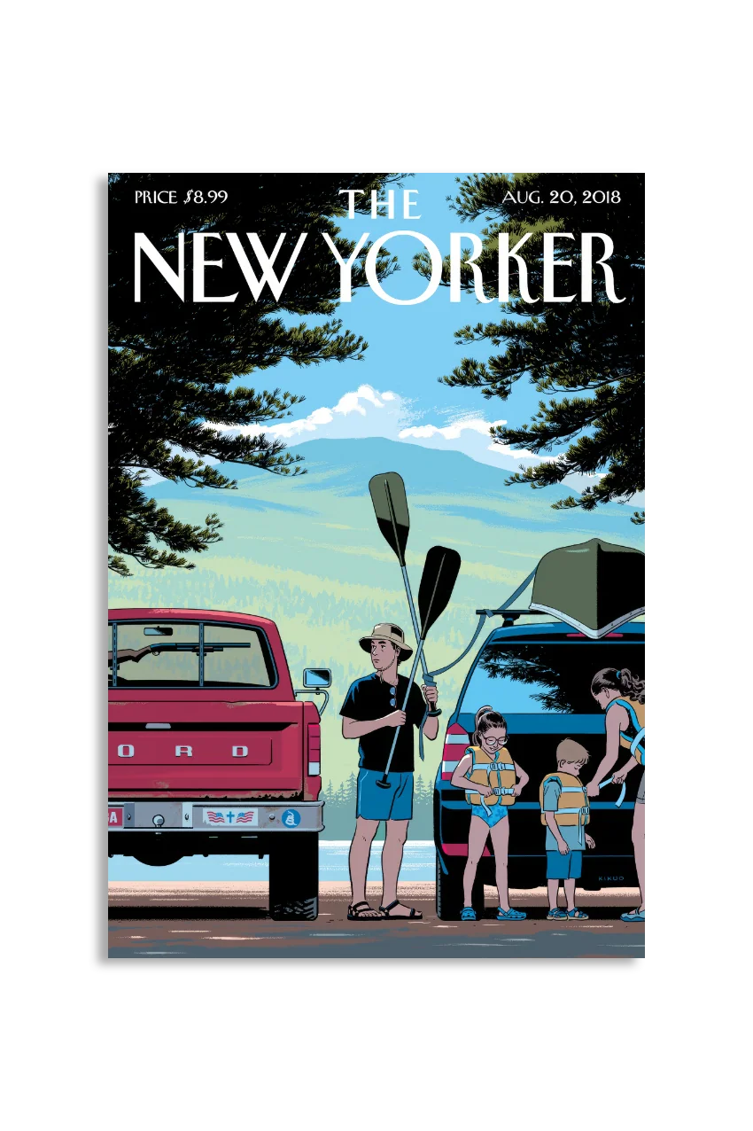 Akustikbillede med The NewYorker-motiv nr. 147