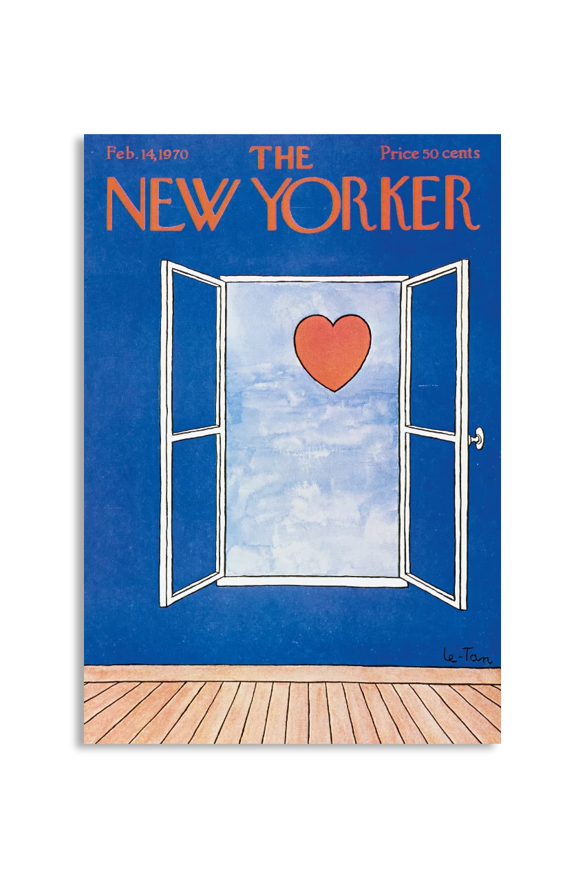 Akustikbillede med The NewYorker-motiv nr. 150