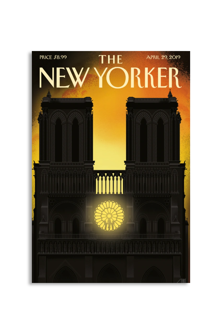 Akustikbillede med The NewYorker-motiv nr. 152
