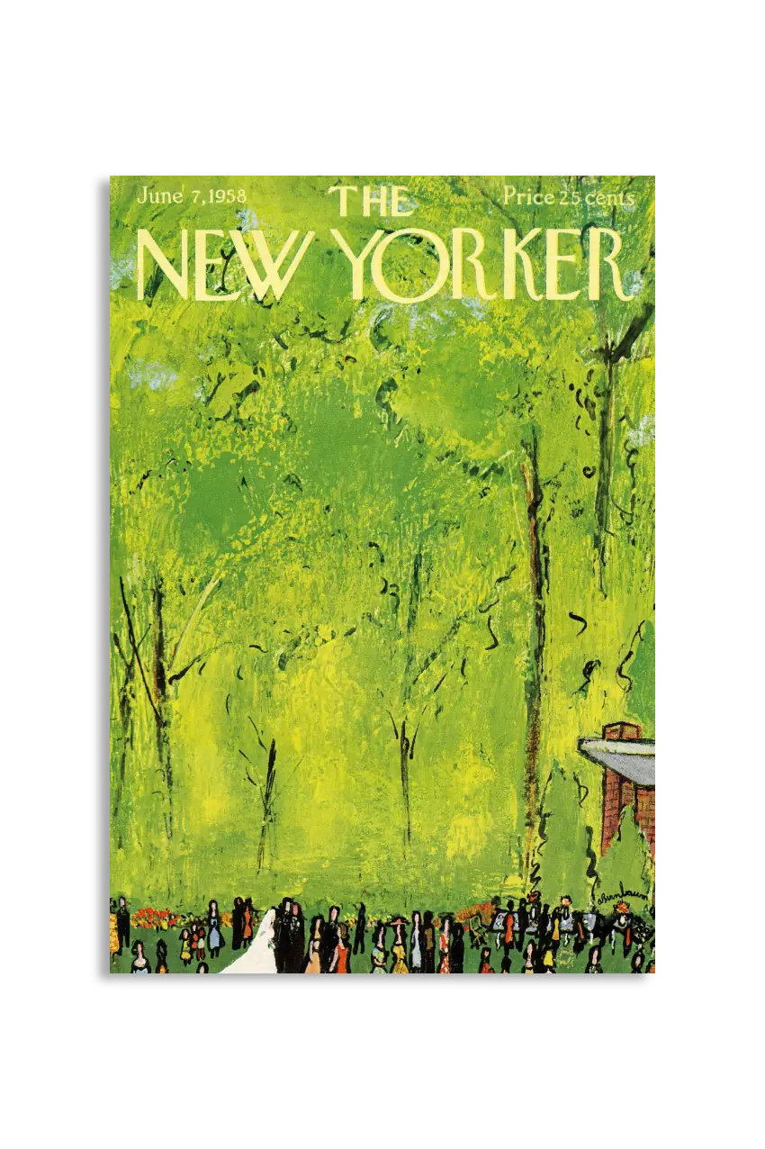 Akustikbillede med The NewYorker-motiv nr. 155
