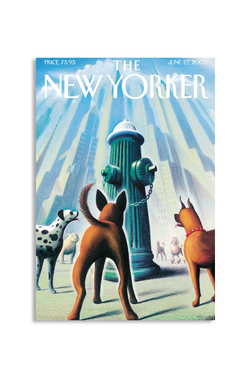 Akustikbillede med The NewYorker-motiv nr. 156