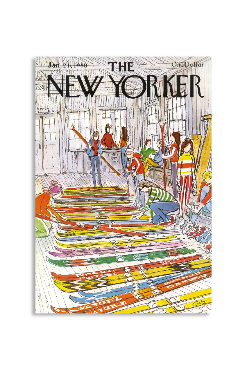 Akustikbillede med The NewYorker-motiv nr. 161