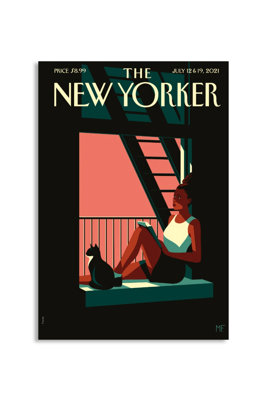 Akustikbillede med The NewYorker-motiv nr. 163