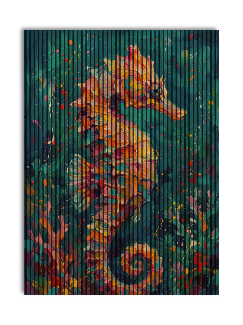 Akustikpanel med Painted Animal motiv nr. 14