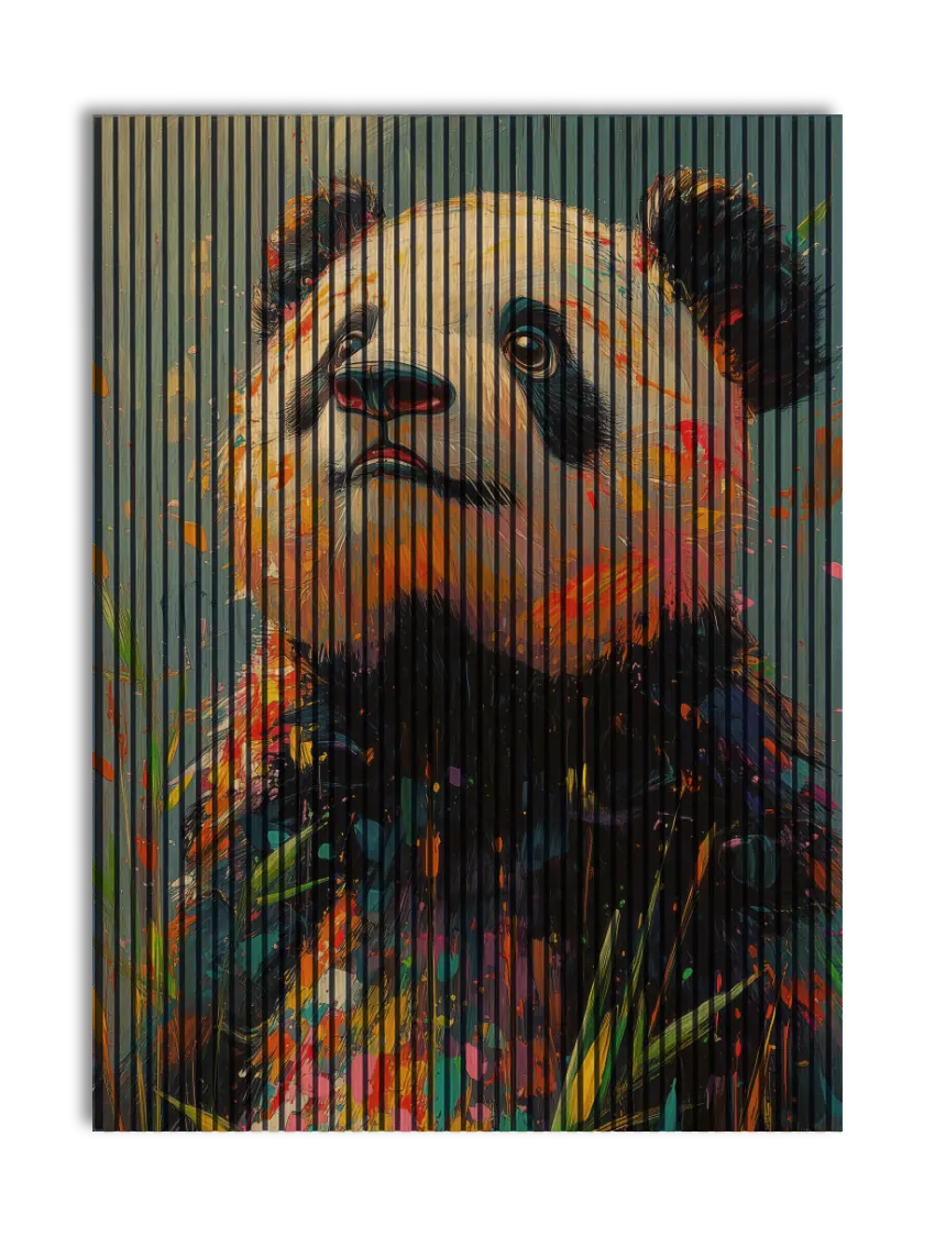 Akustikpanel med Painted Animal motiv nr. 10