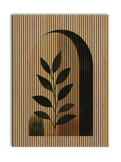 Akustikpanel med Abstract Nature-motiv nr. 6