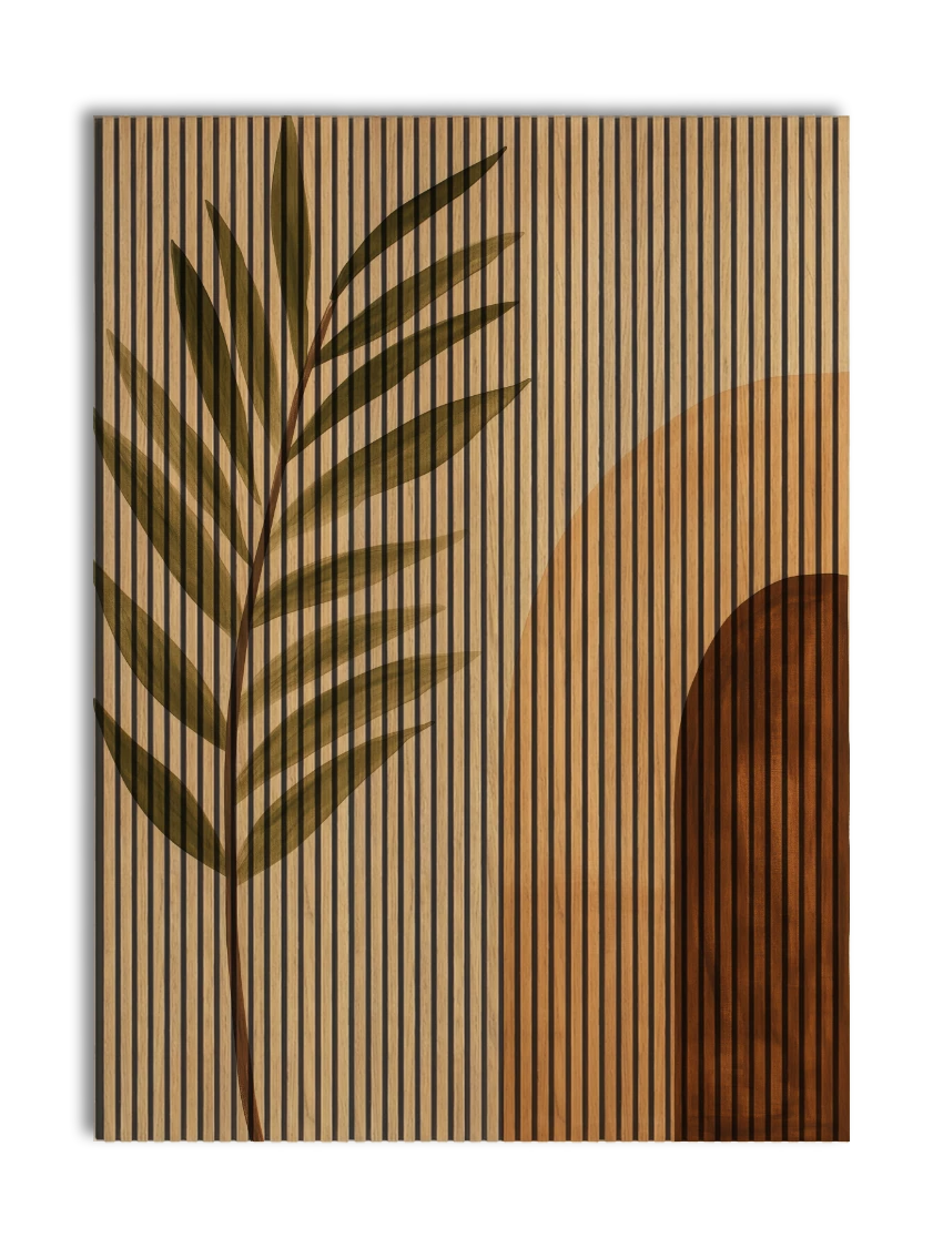 Akustikpanel med Abstract Nature-motiv nr. 19