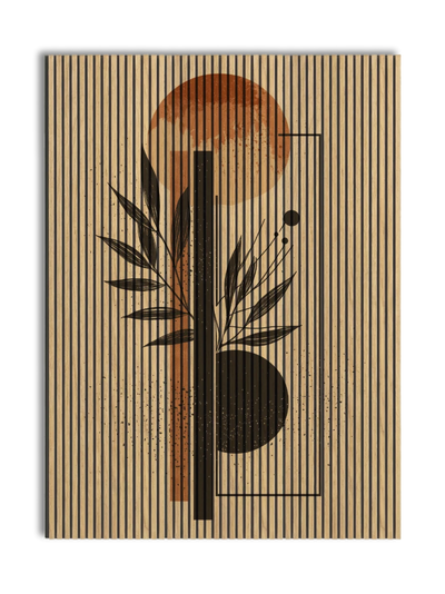Akustikpanel med Abstract Nature-motiv nr. 23
