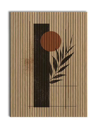 Akustikpanel med Abstract Nature-motiv nr. 24