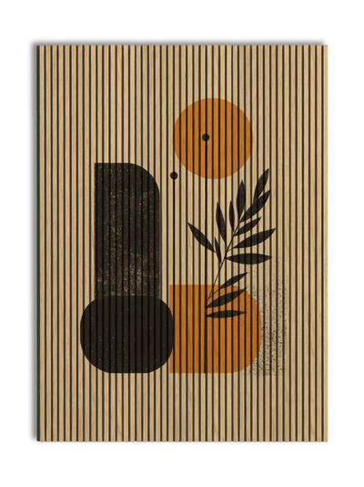 Akustikpanel med Abstract Nature-motiv nr. 26