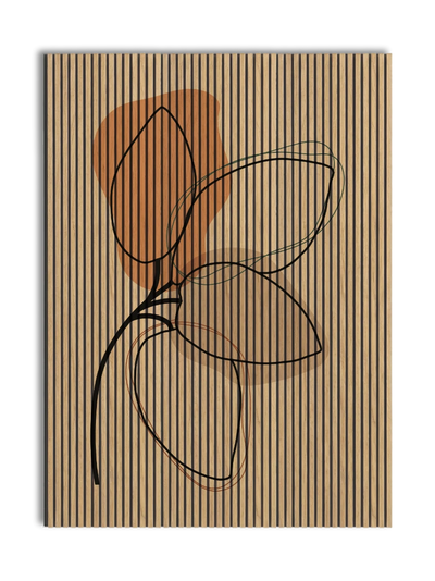 Akustikpanel med Abstract Nature-motiv nr. 32