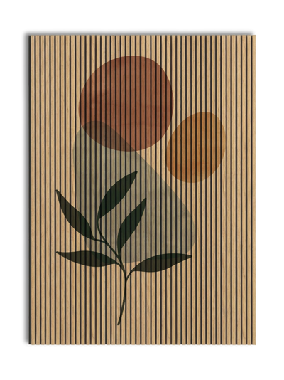 Akustikpanel med Abstract Nature-motiv nr. 35