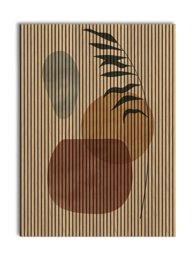 Akustikpanel med Abstract Nature-motiv nr. 36