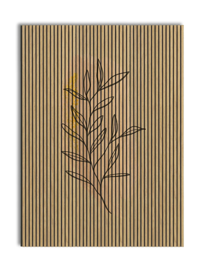 Akustikpanel med Abstract Nature-motiv nr. 42