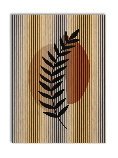 Akustikpanel med Abstract Nature-motiv nr. 43