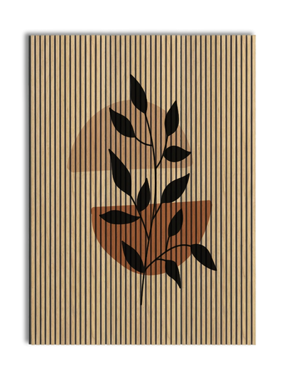 Akustikpanel med Abstract Nature-motiv nr. 44