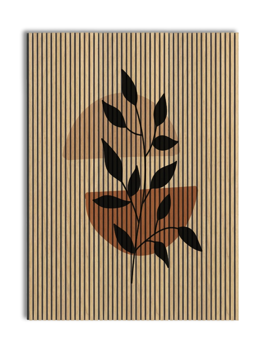 Akustikpanel med Abstract Nature-motiv nr. 44