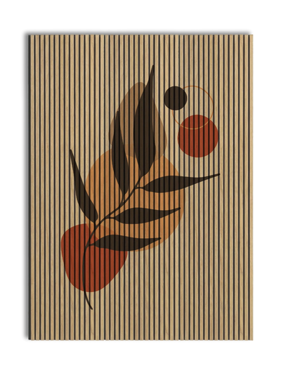 Akustikpanel med Abstract Nature-motiv nr. 46