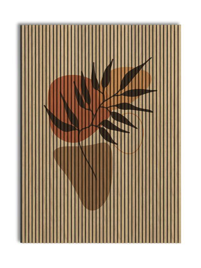 Akustikpanel med Abstract Nature-motiv nr. 47