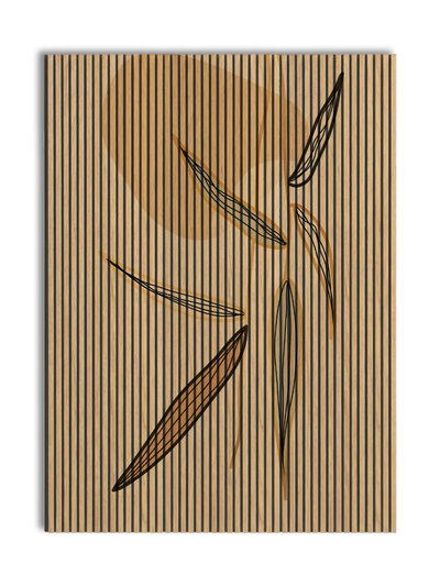 Akustikpanel med Abstract Nature-motiv nr. 51
