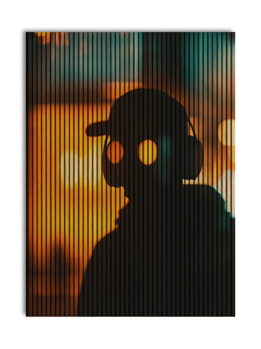 Akustikpanel med Artistic Pictures-motiv nr. 17