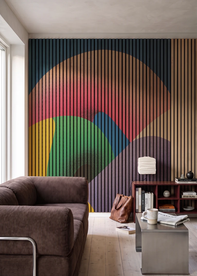Akustikpanel med Artistic Pictures-motiv nr. 39 – i stuen