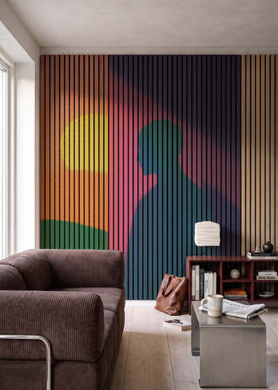 Akustikpanel med Artistic Pictures-motiv nr. 41 – i stuen