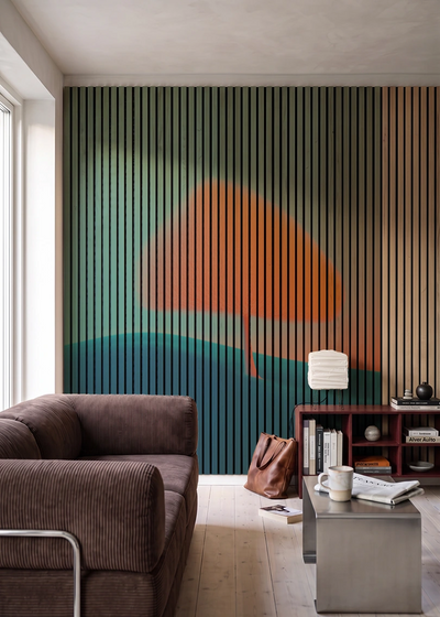 Akustikpanel med Artistic Pictures-motiv nr. 45 – i stuen