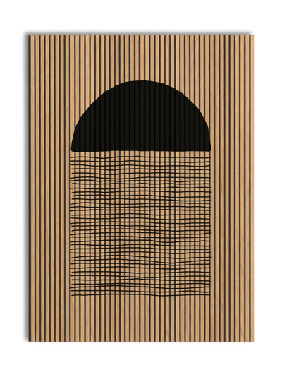 Akustikpanel med Geometric-motiv nr. 13