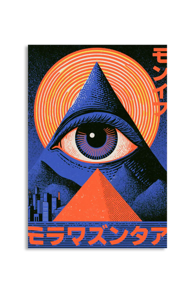 Akustikbillede med Japan Retro-motiv nr. 41