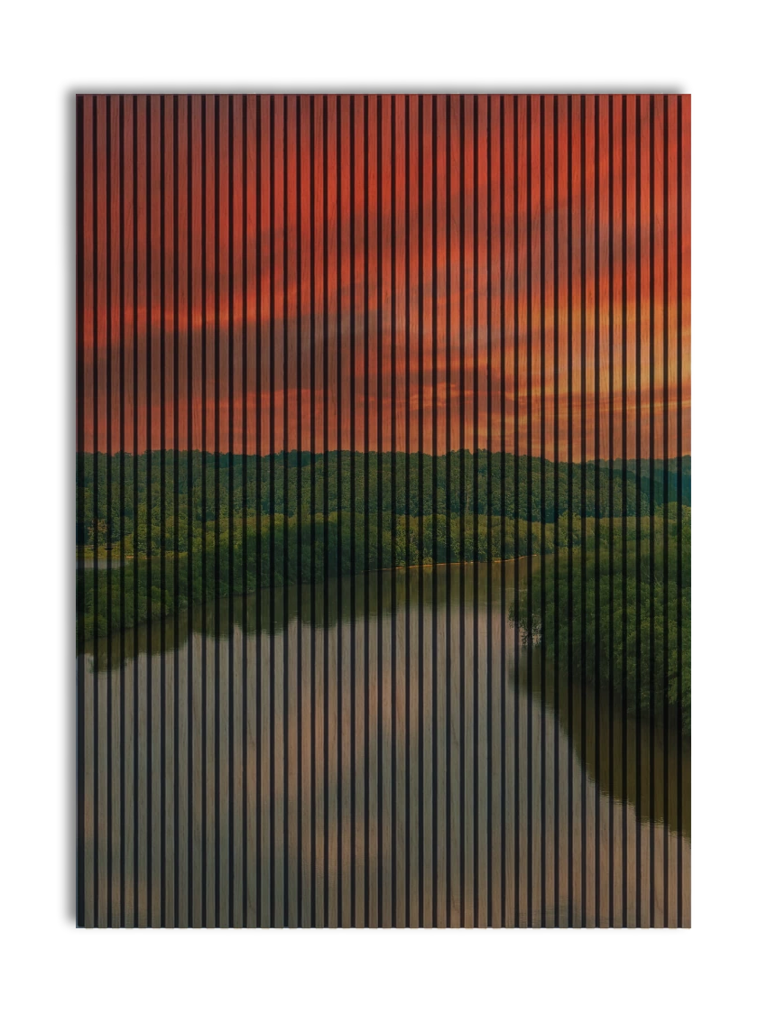 Akustikpanel med Landscapes-motiv nr. 33