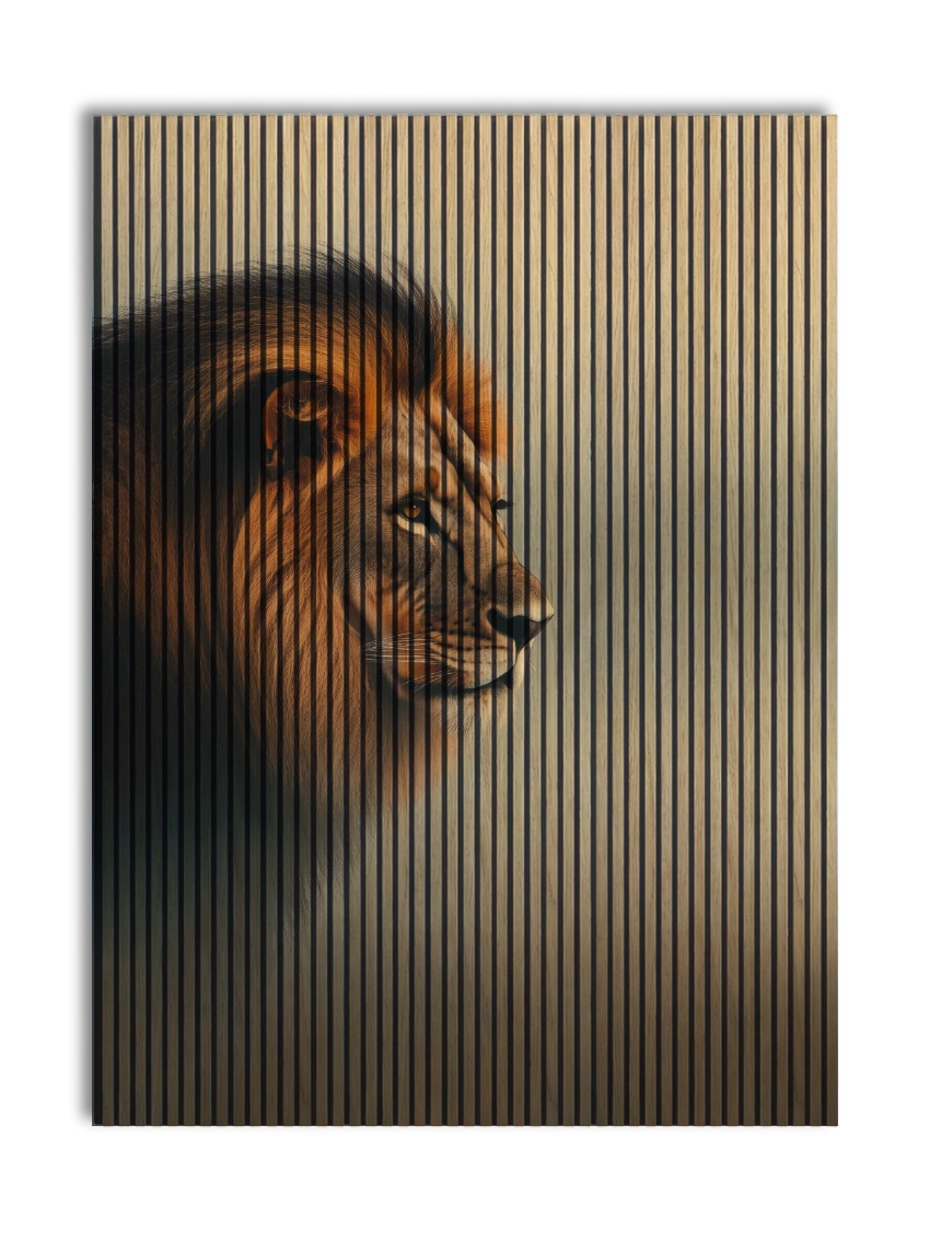 Akustikpanel med Lions-motiv nr. 18