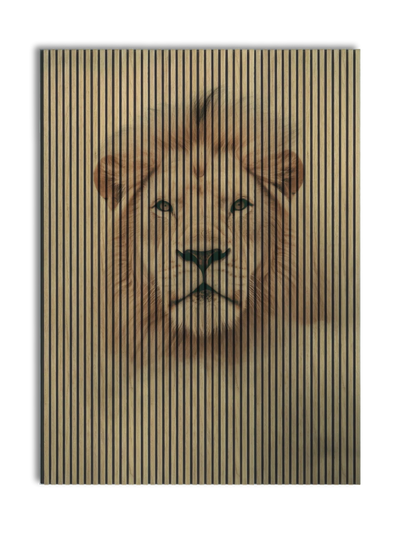 Akustikpanel med Lions-motiv nr. 20
