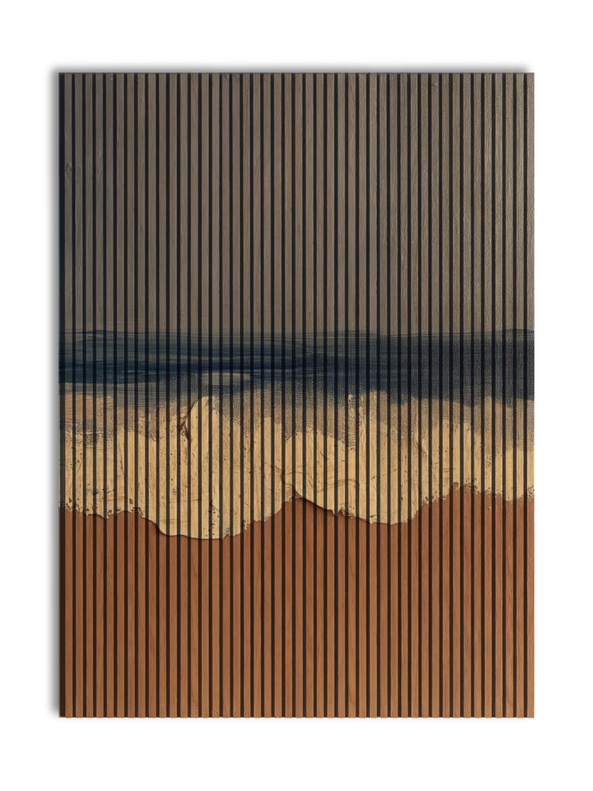Akustikpanel med Oil Paint-motiv nr. 2