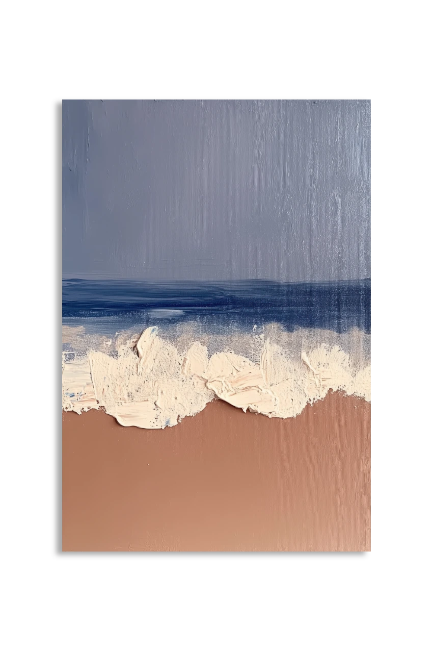 Akustikbillede med Oil Paint-motiv nr. 50