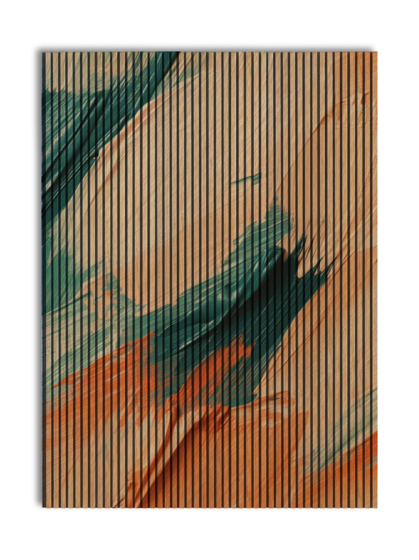 Akustikpanel med Oil Paint-motiv nr. 7