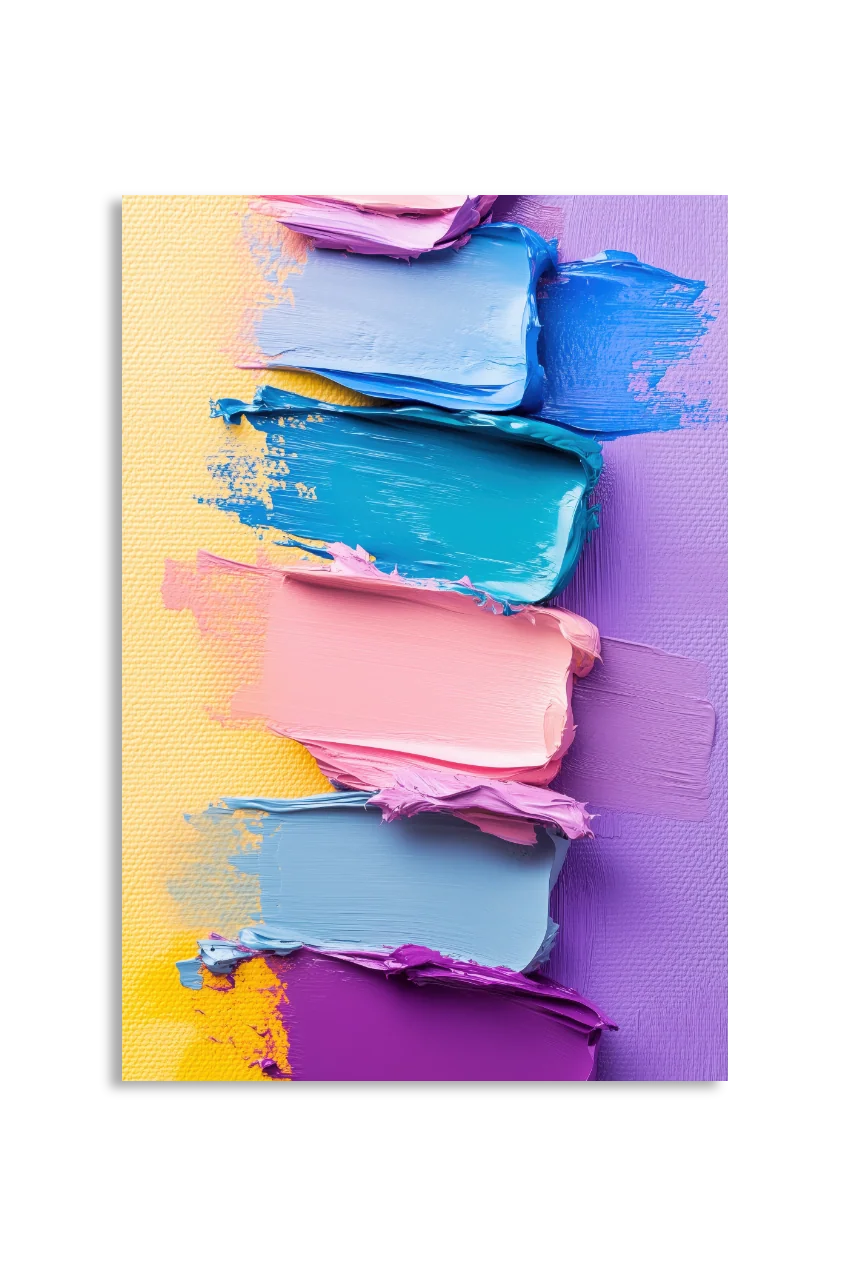 Akustikbillede med Oil Paint-motiv nr. 56