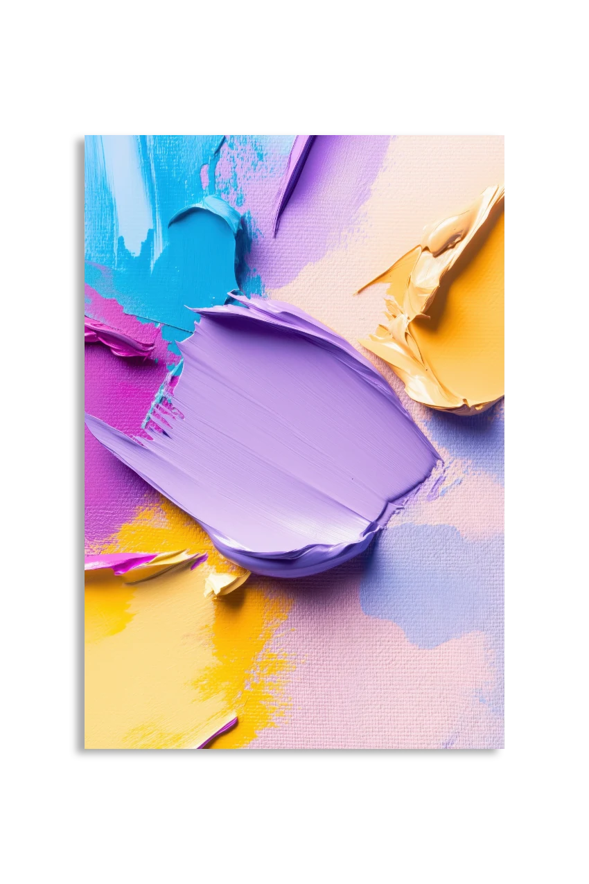 Akustikbillede med Oil Paint-motiv nr. 57