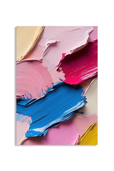 Akustikbillede med Oil Paint-motiv nr. 58