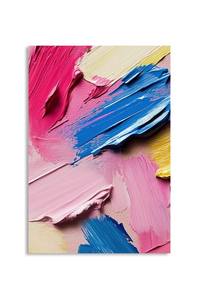 Akustikbillede med Oil Paint-motiv nr. 59