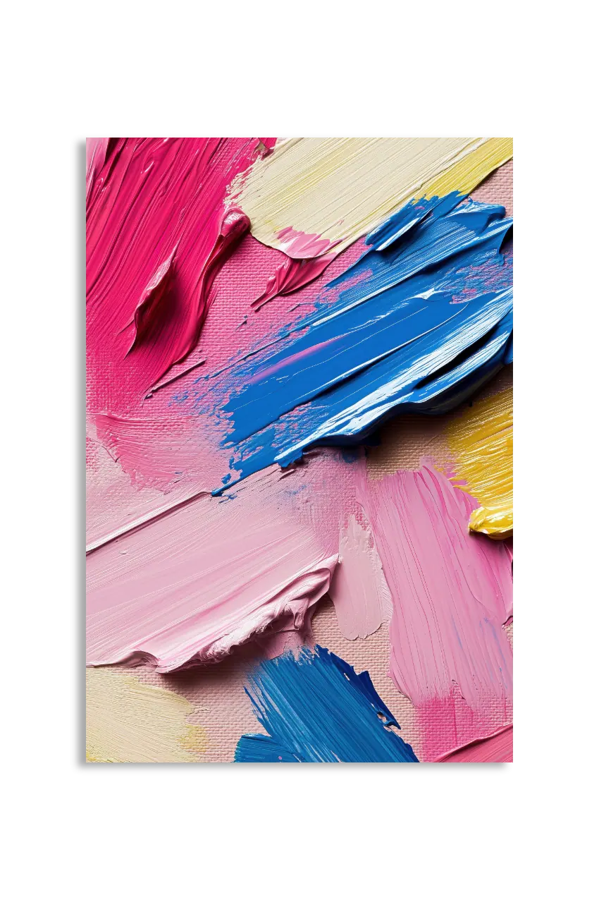 Akustikbillede med Oil Paint-motiv nr. 59
