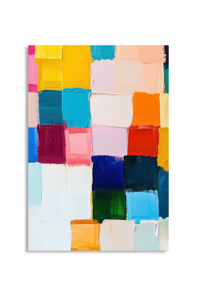 Akustikbillede med Oil Paint-motiv nr. 63