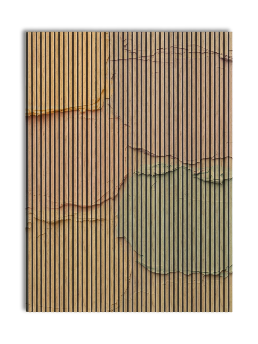 Akustikpanel med Oil Paint-motiv nr. 17